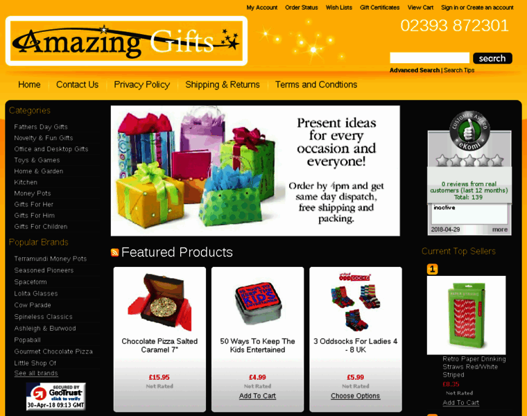 Amazing-gifts.co.uk thumbnail