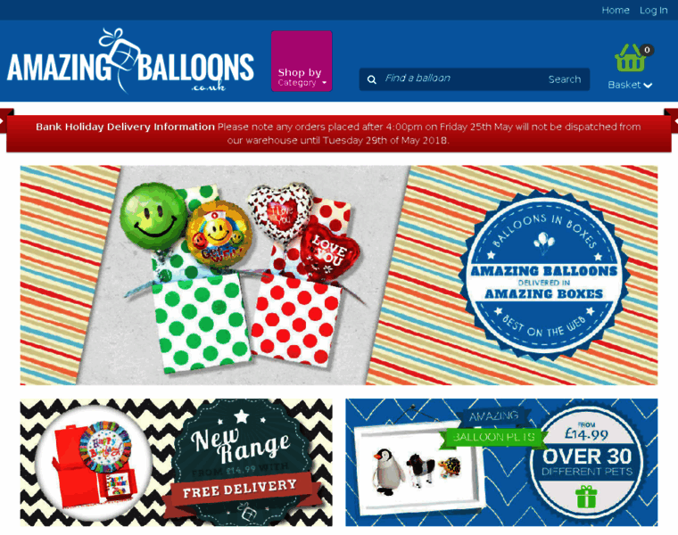 Amazingballoons.co.uk thumbnail