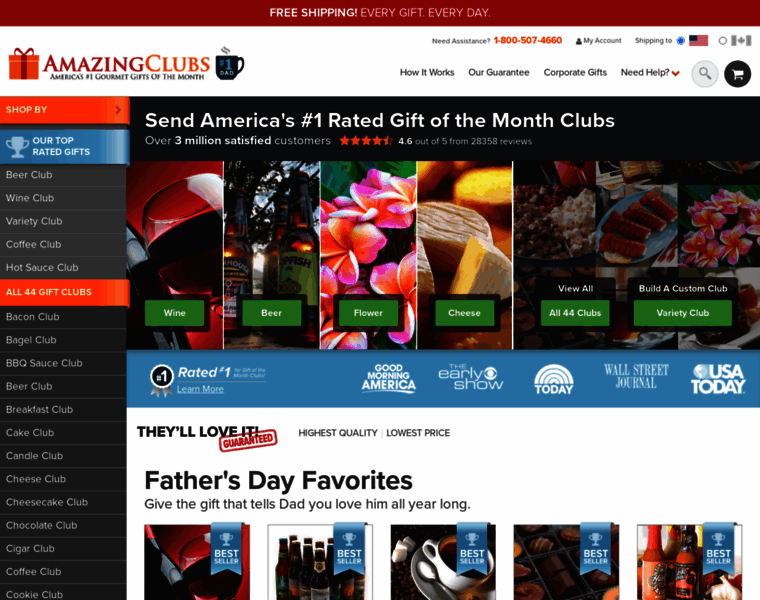 Amazingclubs.com thumbnail