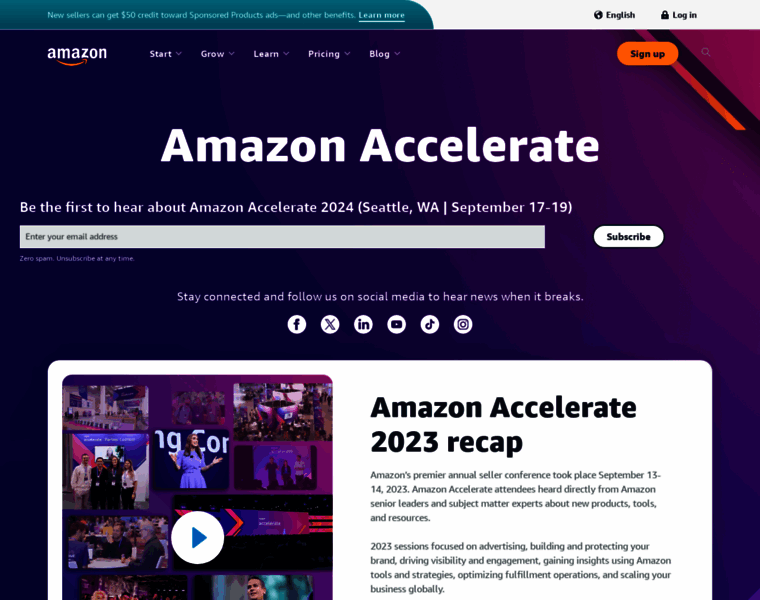 Amazonaccelerate.com thumbnail