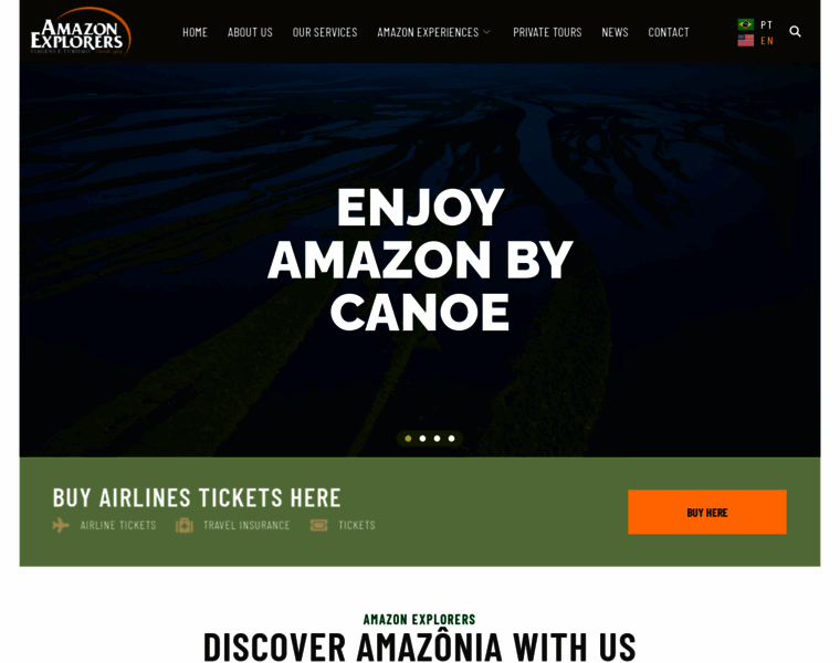 Amazonexplorers.tur.br thumbnail