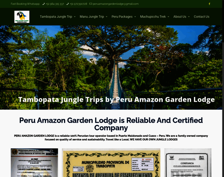 Amazongardenlodge.com thumbnail