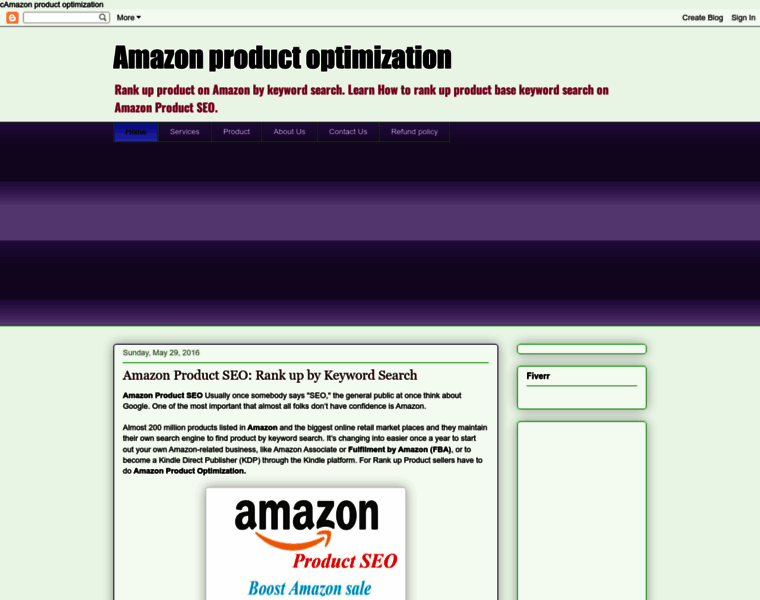 Amazonproductoptimization.blogspot.com thumbnail