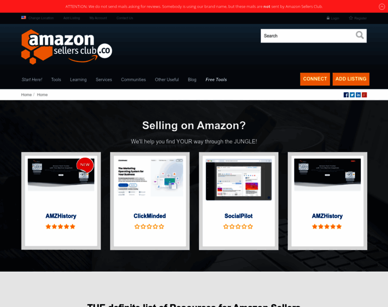 Amazonsellersclub.co thumbnail