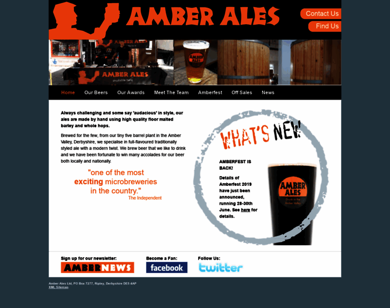 Amberales.co.uk thumbnail