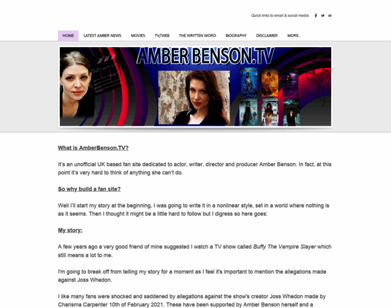 Amberbenson.tv thumbnail Amberbenson.tv thumbnail