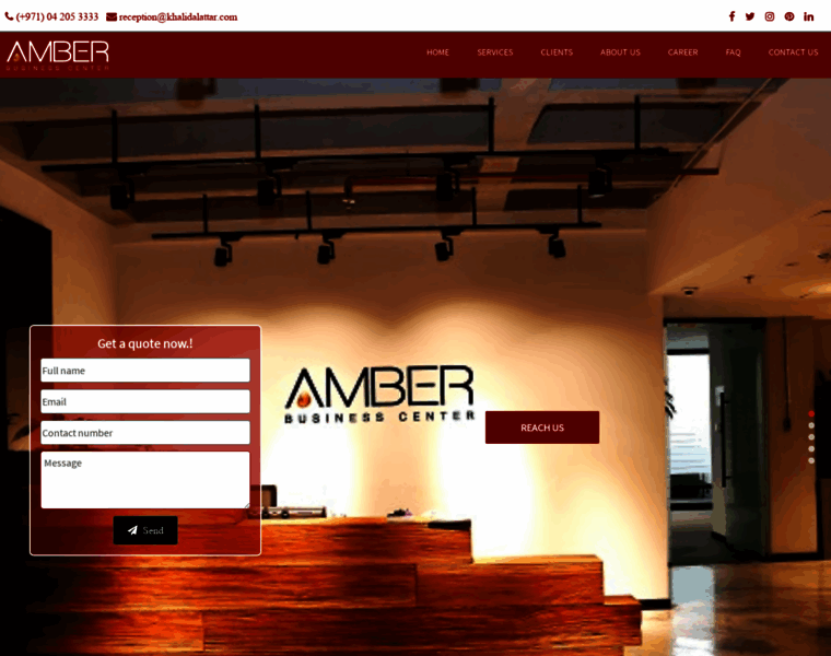 Amberbusinesscenter.ae thumbnail