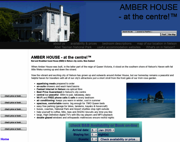 Amberhouse.co.nz thumbnail