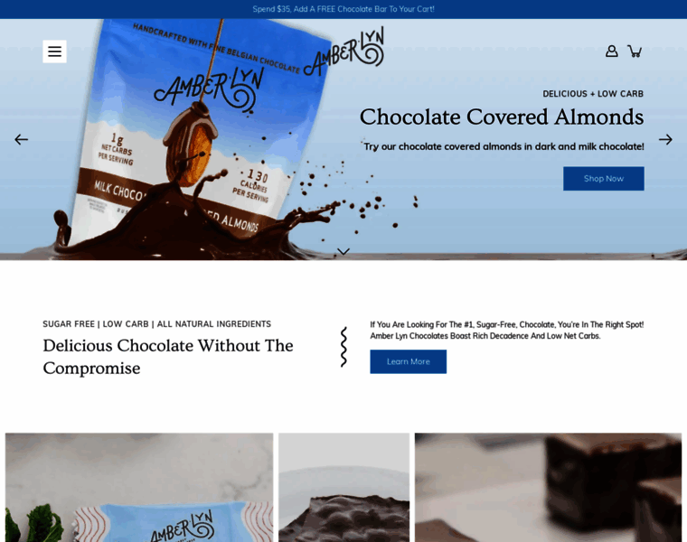 Amberlynchocolates.com thumbnail