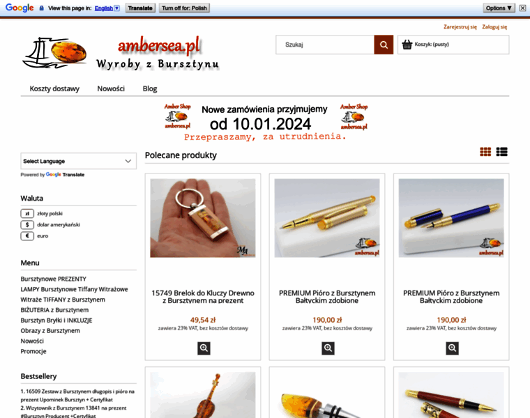 Ambersea.pl thumbnail