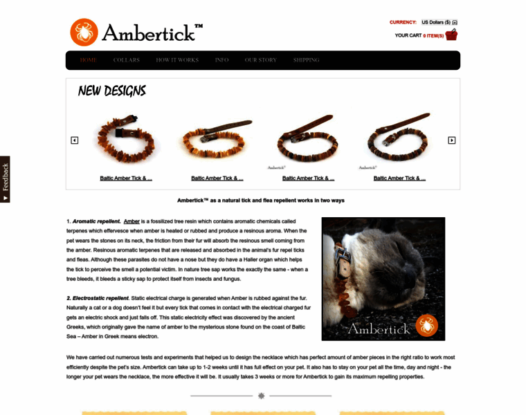 Ambertick.com thumbnail