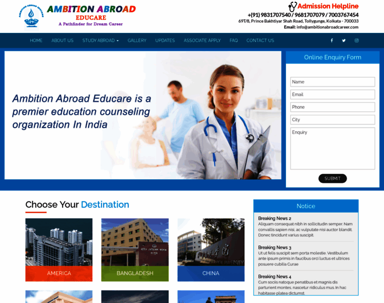 Ambitioneducare.com thumbnail
