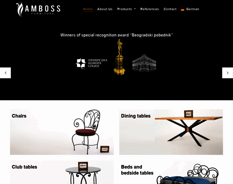 Amboss-furniture.com thumbnail