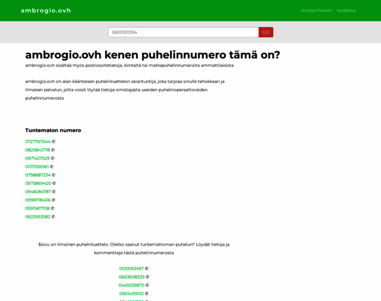 Ambrogio.ovh thumbnail
