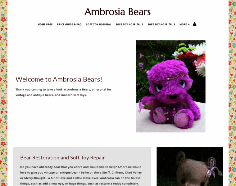 Ambrosia-bears.co.uk thumbnail