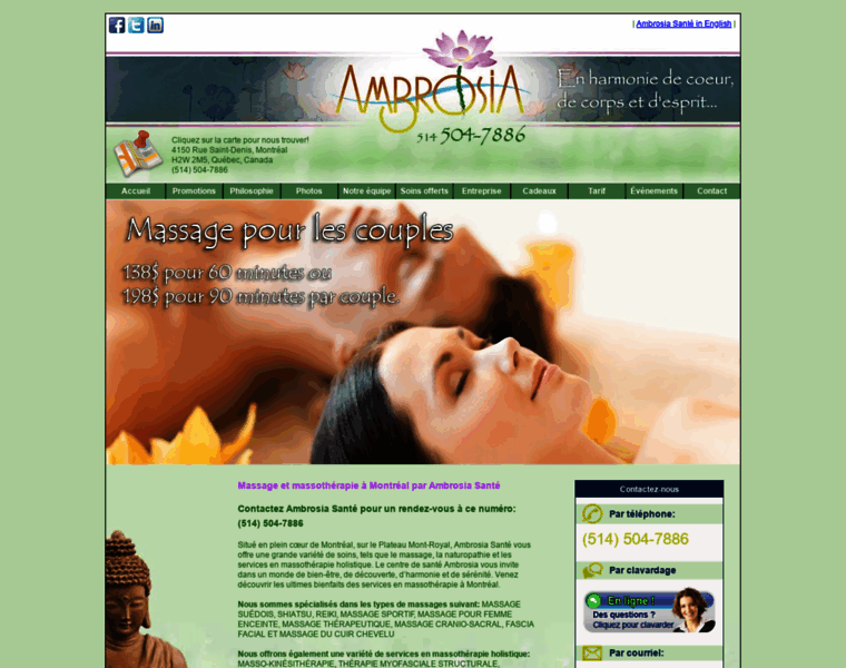 Ambrosia-sante.com thumbnail