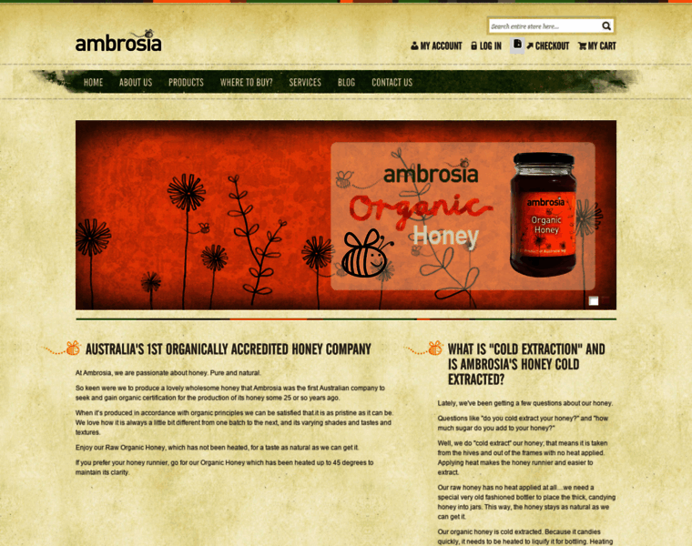 Ambrosiahoney.com.au thumbnail