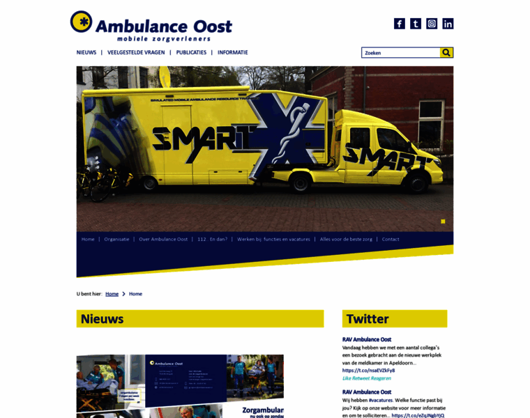 Ambulanceoost.nl thumbnail