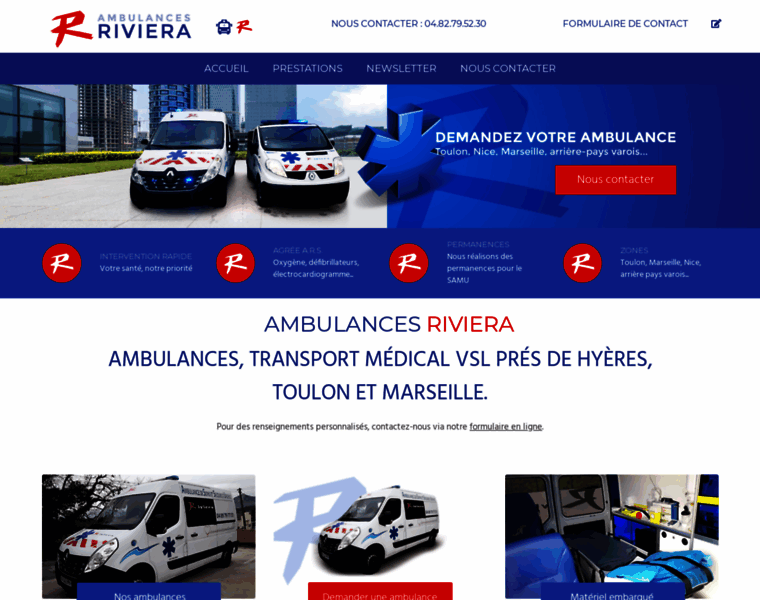 Ambulances-riviera.com thumbnail