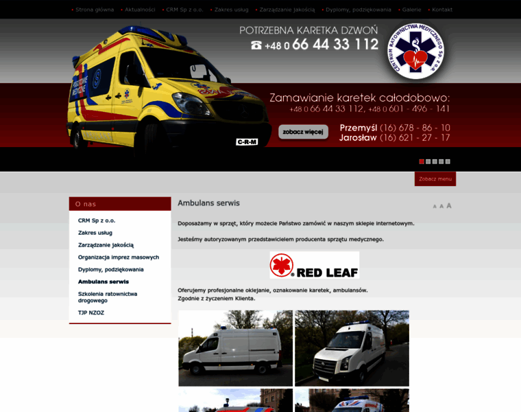 Ambulanceservice.pl thumbnail
