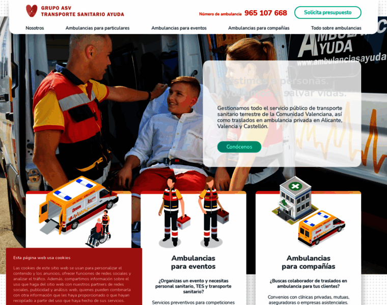Ambulanciasayuda.com thumbnail