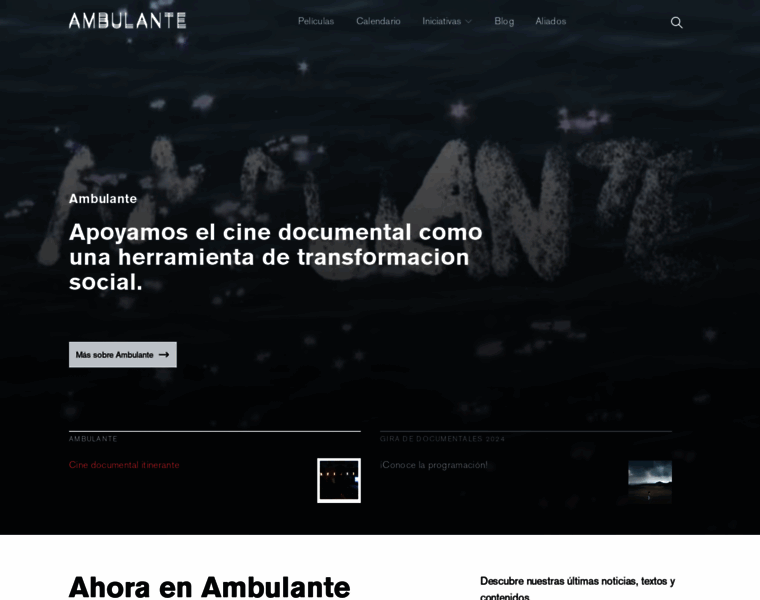 Ambulante.org thumbnail