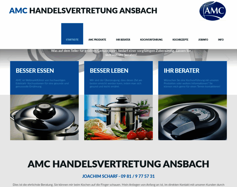 Amc-handelsvertretung-ansbach.de thumbnail
