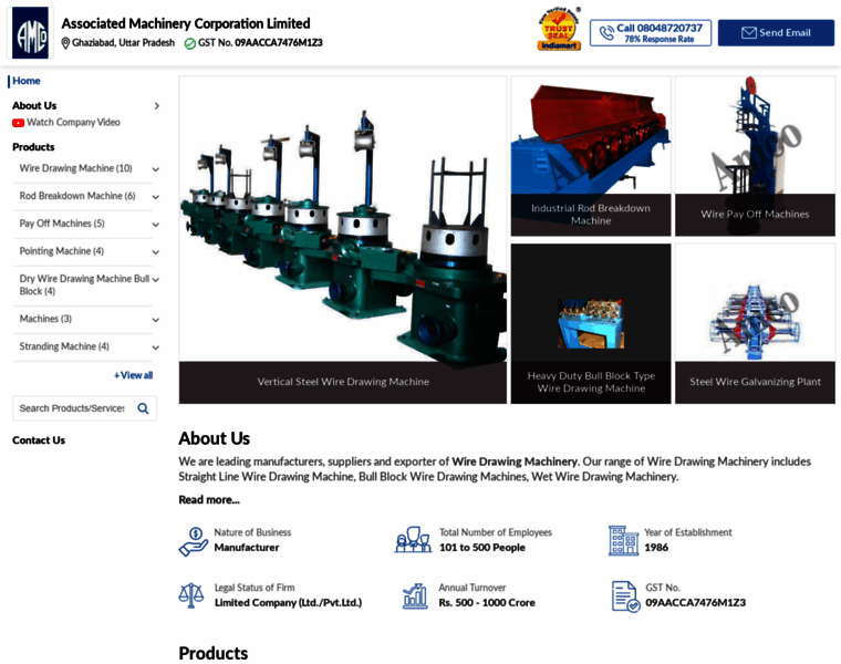 Amcowiremachine.com thumbnail Amcowiremachine.com thumbnail