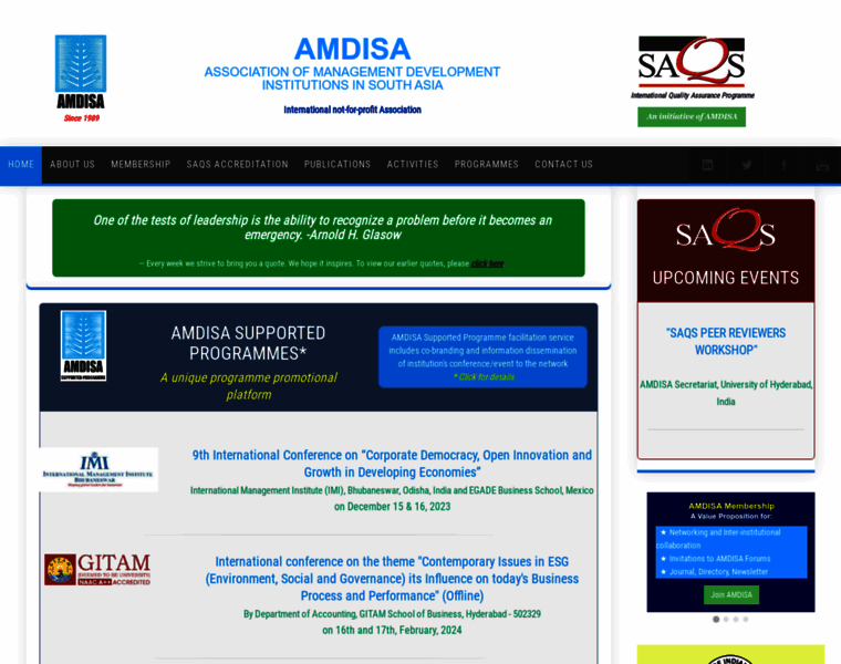 Amdisa.org thumbnail