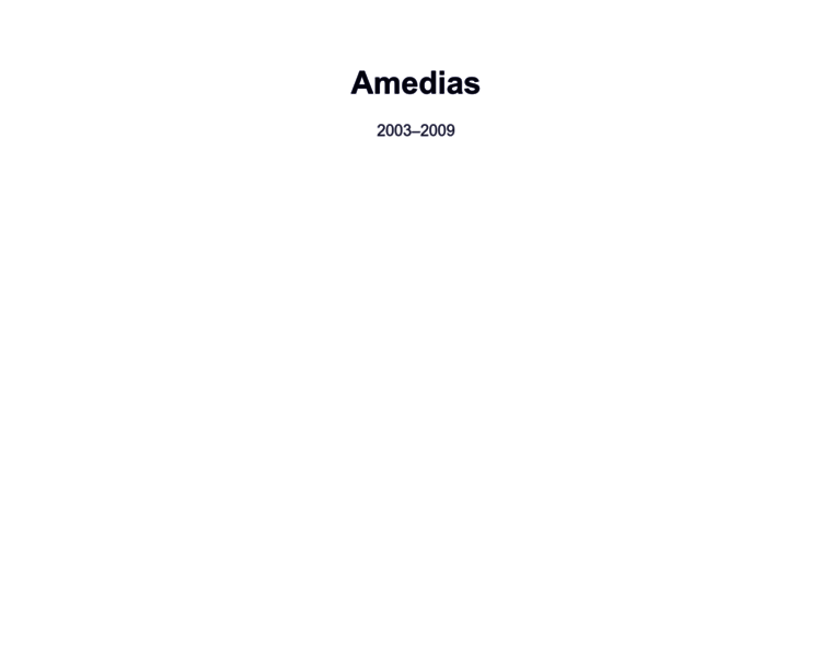 Amedias.org thumbnail