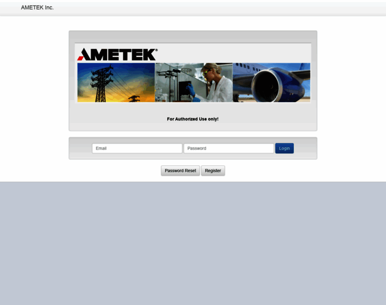 Amefex.ametek.com thumbnail
