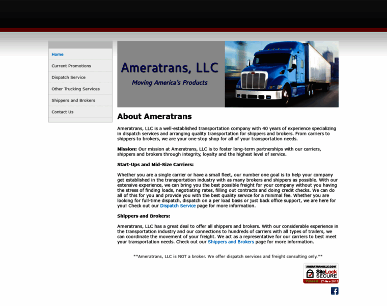 Ameratransllc.com thumbnail