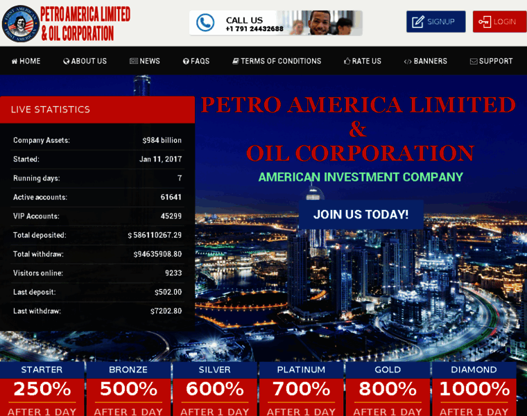 America-petroltd.com thumbnail