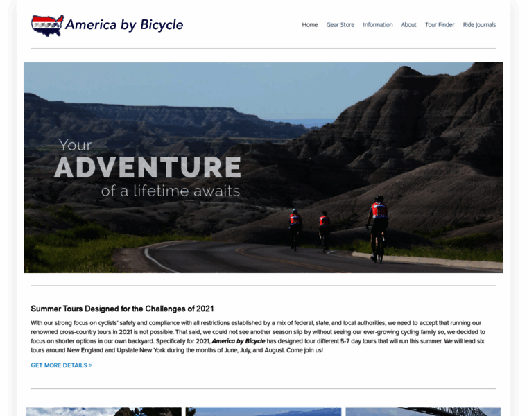 Americabybicycle.com thumbnail