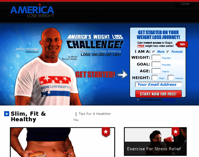Americaloseweight.com thumbnail