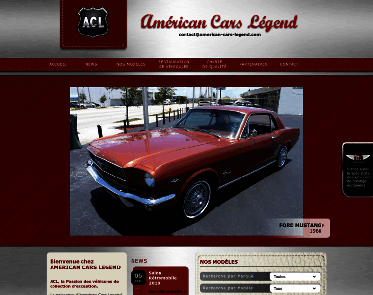 American-cars-legend.com thumbnail