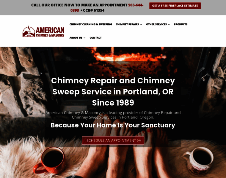 American-chimney.com thumbnail