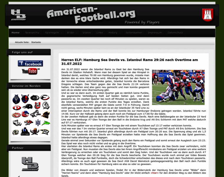 American-football.org thumbnail