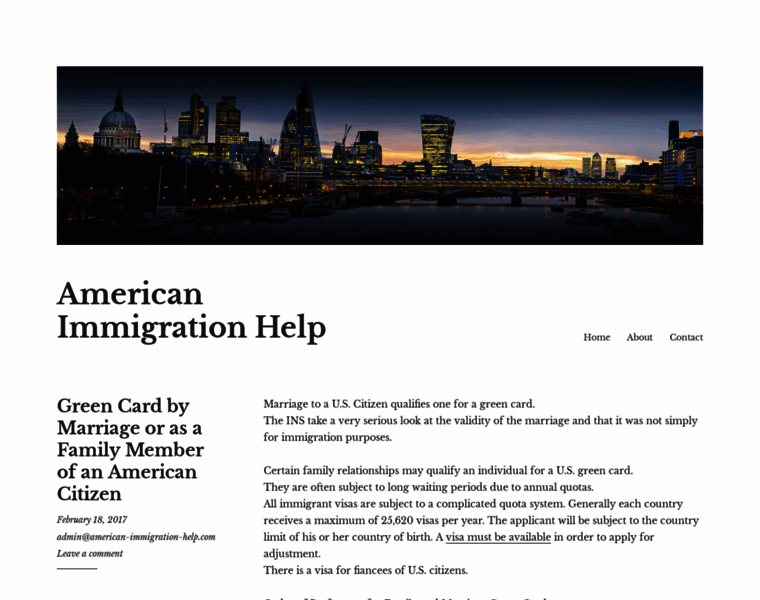 American-immigration-help.com thumbnail