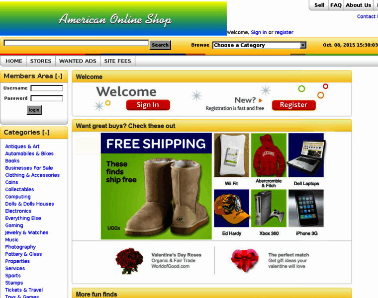 American-online-shop.com thumbnail