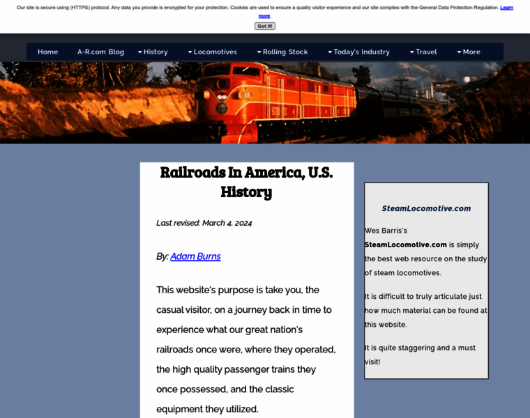 American-rails.com thumbnail