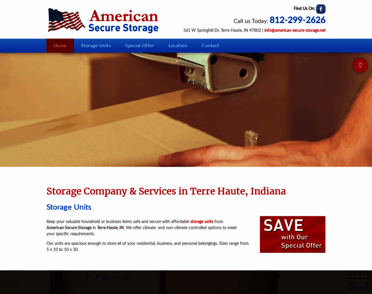 American-secure-storage.net thumbnail