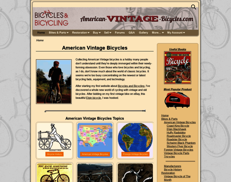 American-vintage-bicycles.com thumbnail