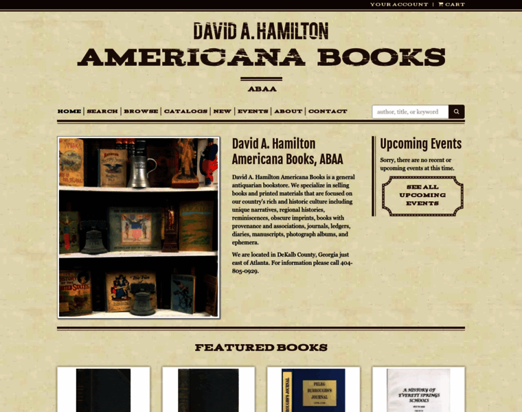 Americanabookstore.com thumbnail