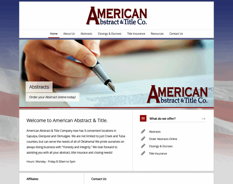 Americanabstractandtitle.com thumbnail