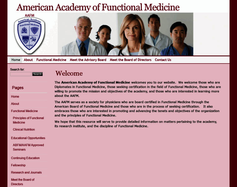 Americanacademyoffunctionalmedicine.org thumbnail