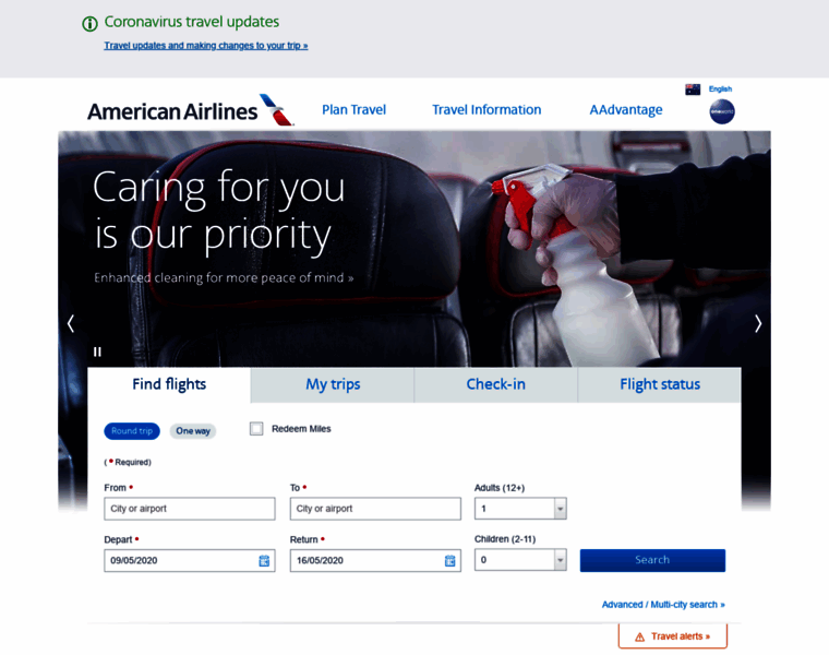 Americanairlines.com.au thumbnail Americanairlines.com.au thumbnail