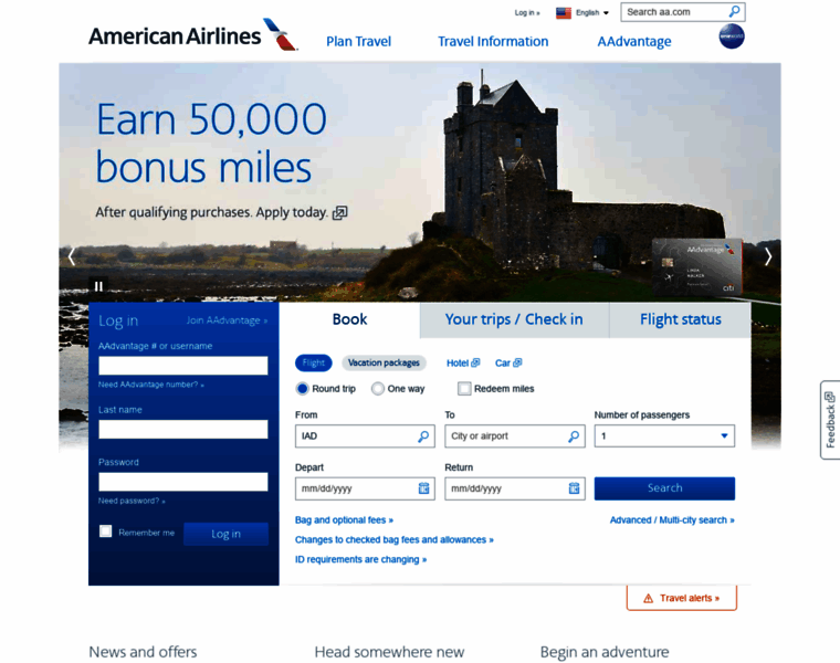 Americanairlines.com thumbnail Americanairlines.com thumbnail