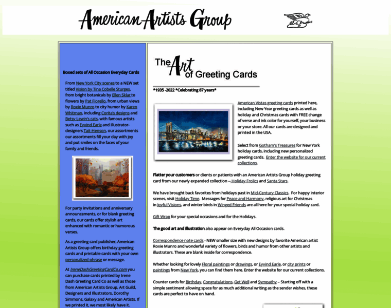 Americanartistsgroup.com thumbnail