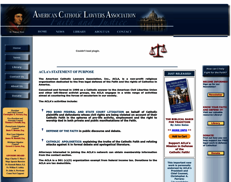 Americancatholiclawyers.org thumbnail
